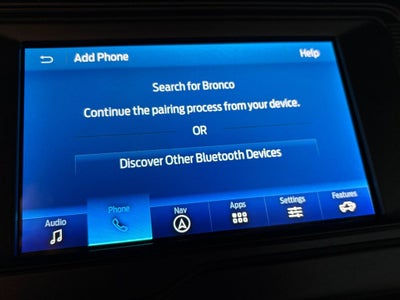 2022 Ford Bronco Black Diamond