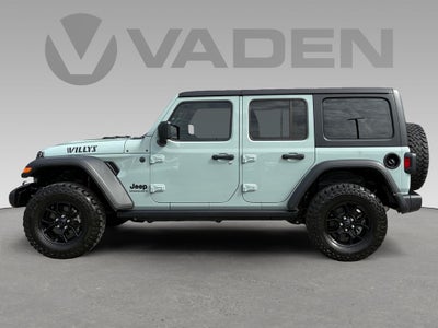 2024 Jeep Wrangler 4-Door Willys 4x4