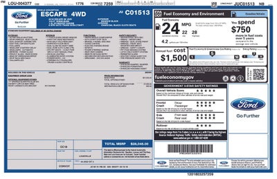 2018 Ford Escape SE