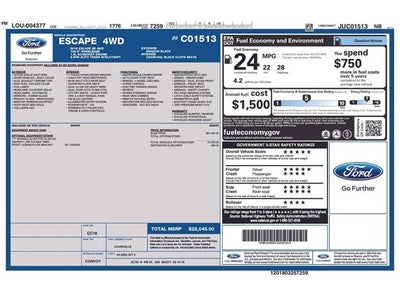 2018 Ford Escape SE