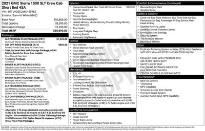 2021 GMC Sierra 1500 SLT