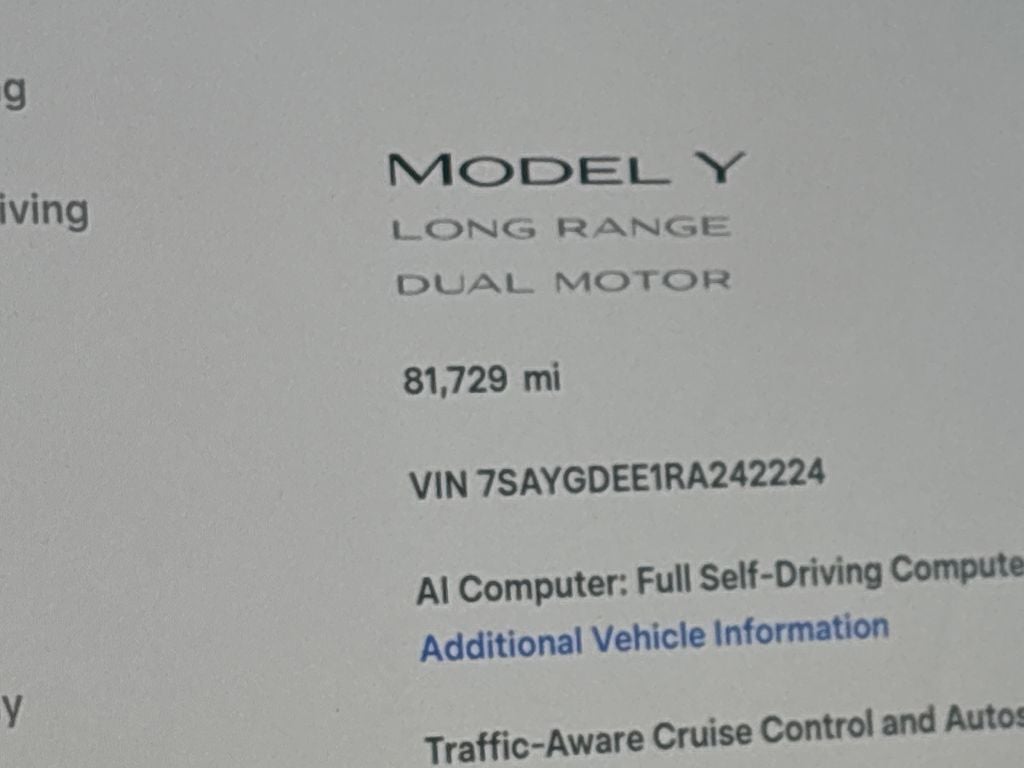 2024 Tesla Model Y Long Range