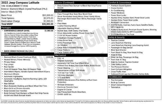 2022 Jeep Compass Latitude
