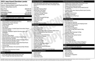 2023 Jeep Grand Cherokee Laredo