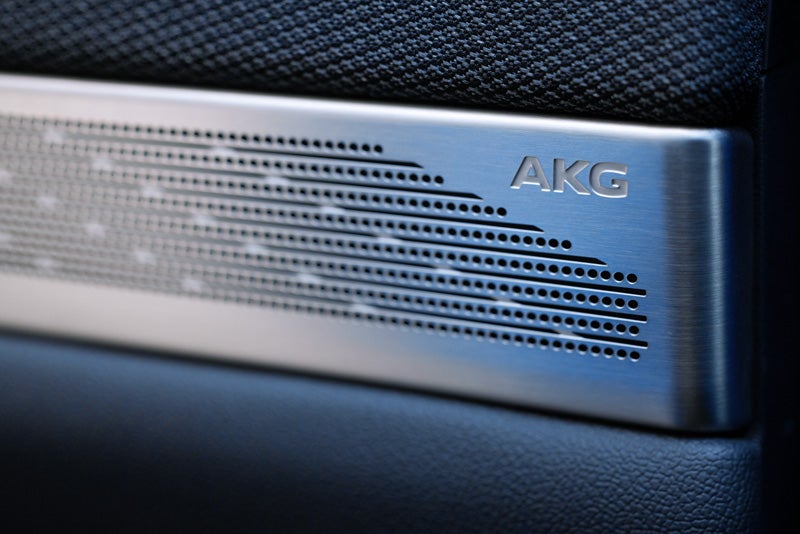 Close-up View of the AKG Studio Audio Speaker | Dan Vaden Cadillac Brunswick in Brunswick GA