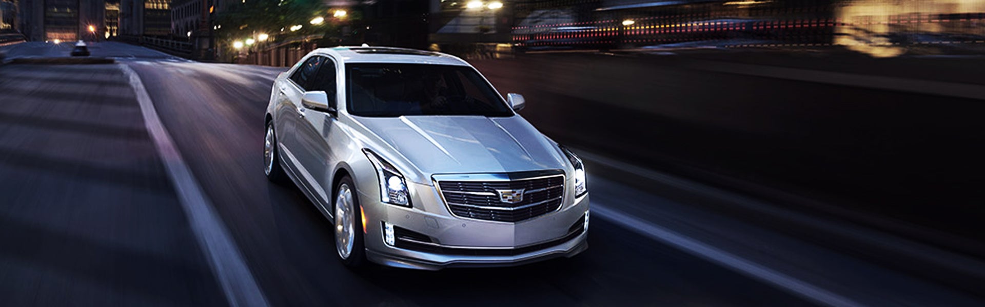 Photo of a 2018 Cadillac ATS driving on the road