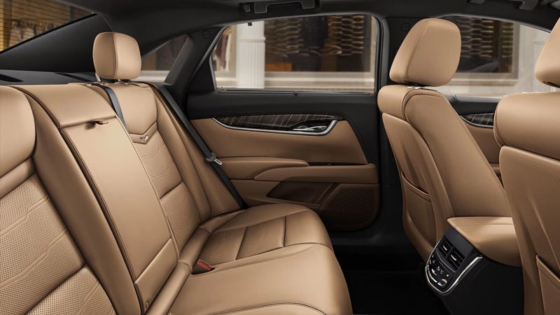 Interior view of a Cadillac XTS vehicle